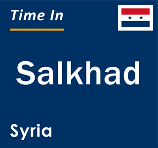 Current local time in Salkhad, Syria