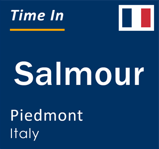 Current local time in Salmour, Piedmont, Italy