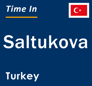 Current local time in Saltukova, Turkey