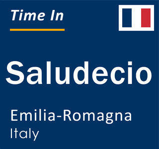 Current local time in Saludecio, Emilia-Romagna, Italy