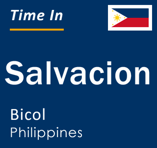 Current local time in Salvacion, Bicol, Philippines