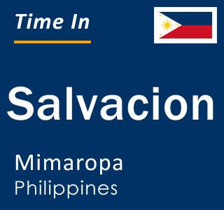 Current local time in Salvacion, Mimaropa, Philippines