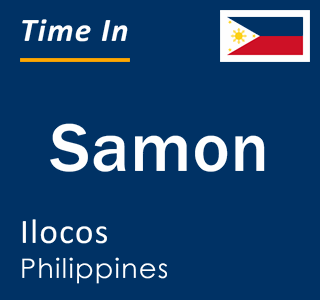 Current local time in Samon, Ilocos, Philippines