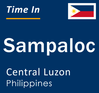 Current local time in Sampaloc, Central Luzon, Philippines