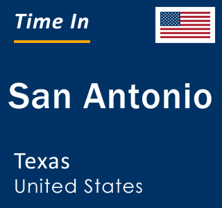 Current local time in San Antonio, Texas, United States