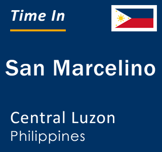 Current local time in San Marcelino, Central Luzon, Philippines