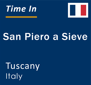 Current local time in San Piero a Sieve, Tuscany, Italy