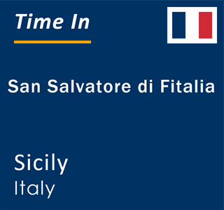 Current local time in San Salvatore di Fitalia, Sicily, Italy