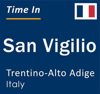 Current local time in San Vigilio, Trentino-Alto Adige, Italy