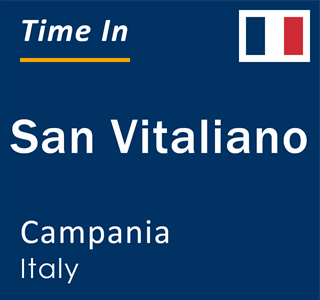 Current local time in San Vitaliano, Campania, Italy