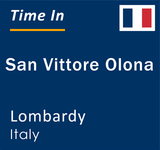 Current local time in San Vittore Olona, Lombardy, Italy