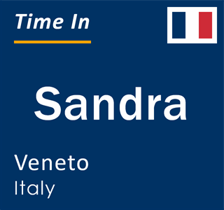 Current local time in Sandra, Veneto, Italy