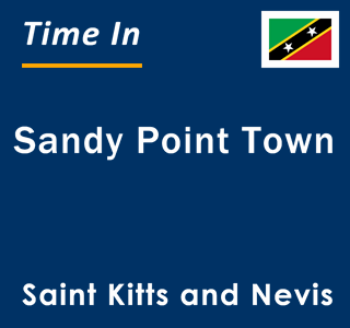 Current local time in Sandy Point Town, Saint Kitts and Nevis