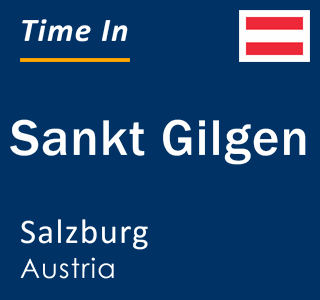 Current local time in Sankt Gilgen, Salzburg, Austria