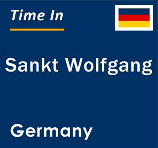 Current local time in Sankt Wolfgang, Germany