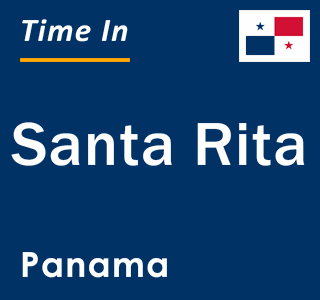 Current local time in Santa Rita, Panama