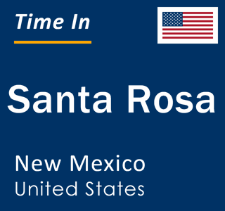 Current local time in Santa Rosa, New Mexico, United States