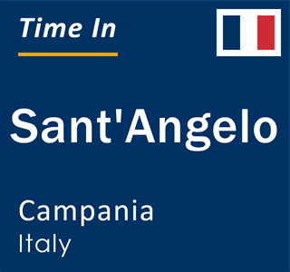 Current local time in Sant'Angelo, Campania, Italy