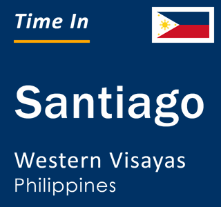 Current local time in Santiago, Western Visayas, Philippines