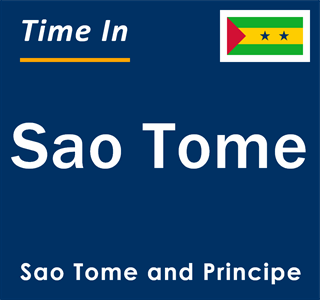 Current local time in Sao Tome, Sao Tome and Principe