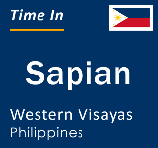 Current local time in Sapian, Western Visayas, Philippines