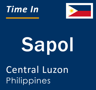 Current local time in Sapol, Central Luzon, Philippines