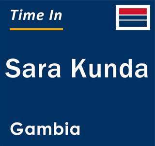 Current local time in Sara Kunda, Gambia