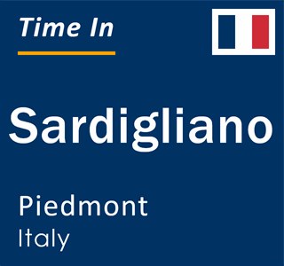 Current local time in Sardigliano, Piedmont, Italy