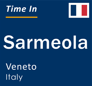 Current local time in Sarmeola, Veneto, Italy