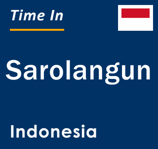 Current local time in Sarolangun, Indonesia