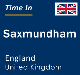 Current local time in Saxmundham, England, United Kingdom