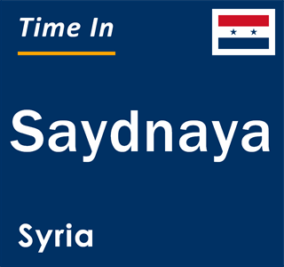 Current local time in Saydnaya, Syria