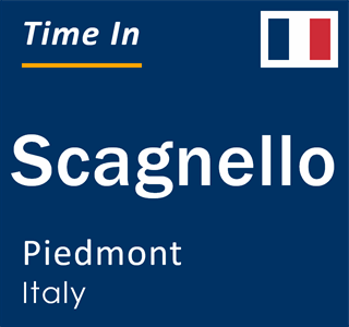 Current local time in Scagnello, Piedmont, Italy