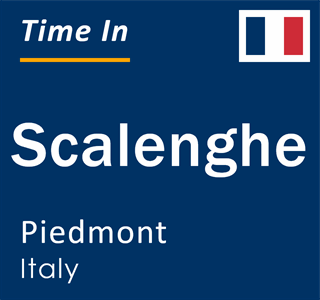 Current local time in Scalenghe, Piedmont, Italy