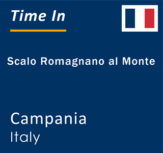 Current local time in Scalo Romagnano al Monte, Campania, Italy