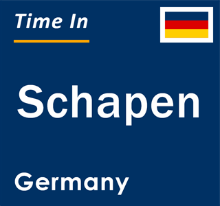 Current local time in Schapen, Germany