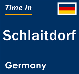 Current local time in Schlaitdorf, Germany