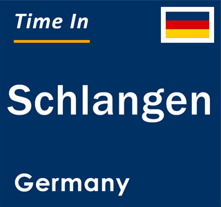 Current local time in Schlangen, Germany