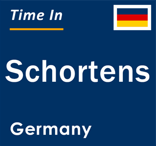 Current local time in Schortens, Germany