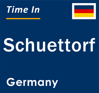 Current local time in Schuettorf, Germany