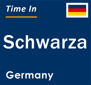 Current local time in Schwarza, Germany