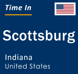 Current local time in Scottsburg, Indiana, United States