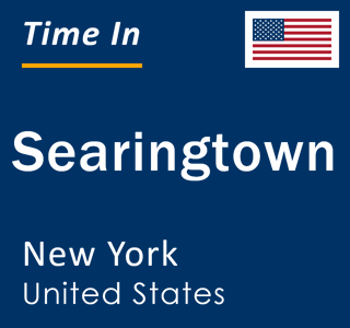 Current local time in Searingtown, New York, United States