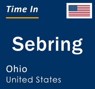 Current local time in Sebring, Ohio, United States