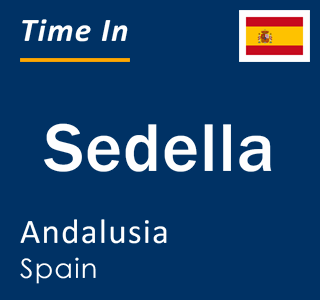 Current local time in Sedella, Andalusia, Spain