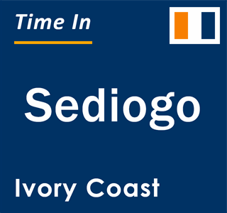 Current local time in Sediogo, Ivory Coast