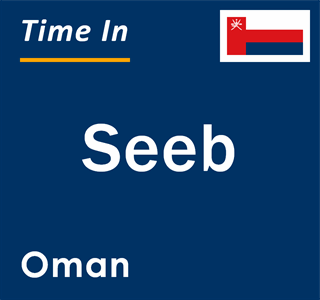 Current local time in Seeb, Oman