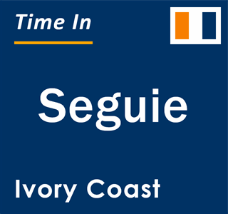 Current local time in Seguie, Ivory Coast