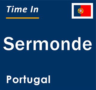 Current local time in Sermonde, Portugal