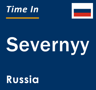 Current local time in Severnyy, Russia